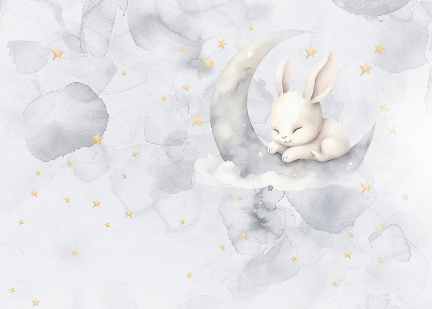 A rabbit on the moon