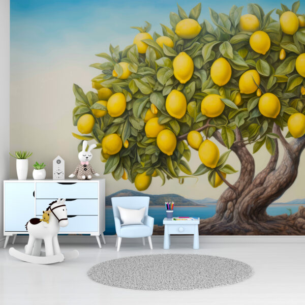 Un limonero con frutos Un limonero con frutos