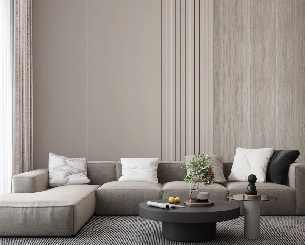 Textured surfaces in neutral tones