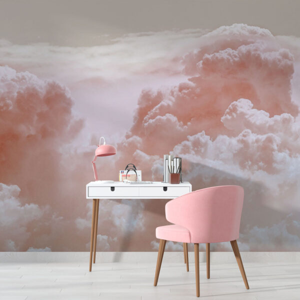 Unas nubes rosas en el cielo Unas nubes rosas en el cielo