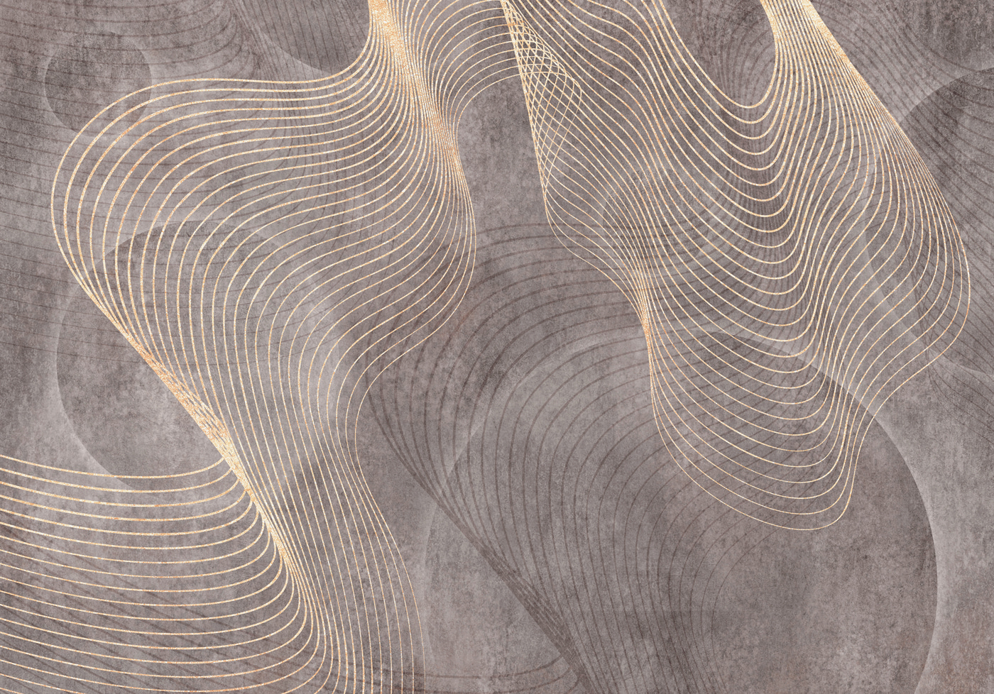 Elegant lines on textured background