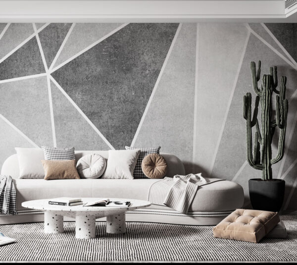 Un fondo gris y blanco con líneas blancas Un fondo gris y blanco con líneas blancas