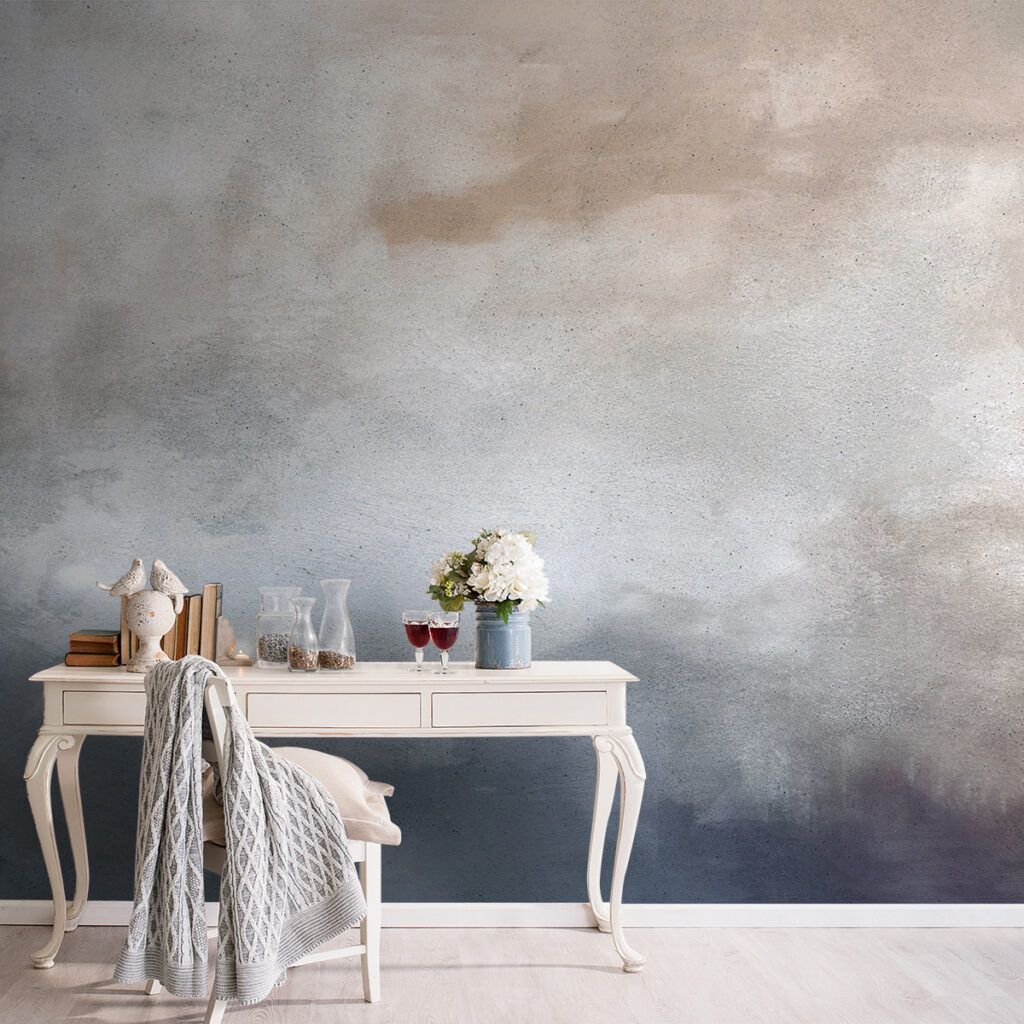 White and blue sky