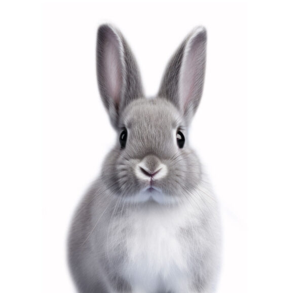 Simpático conejo de ojos grandes y expresivos. Simpático conejo de ojos grandes y expresivos.