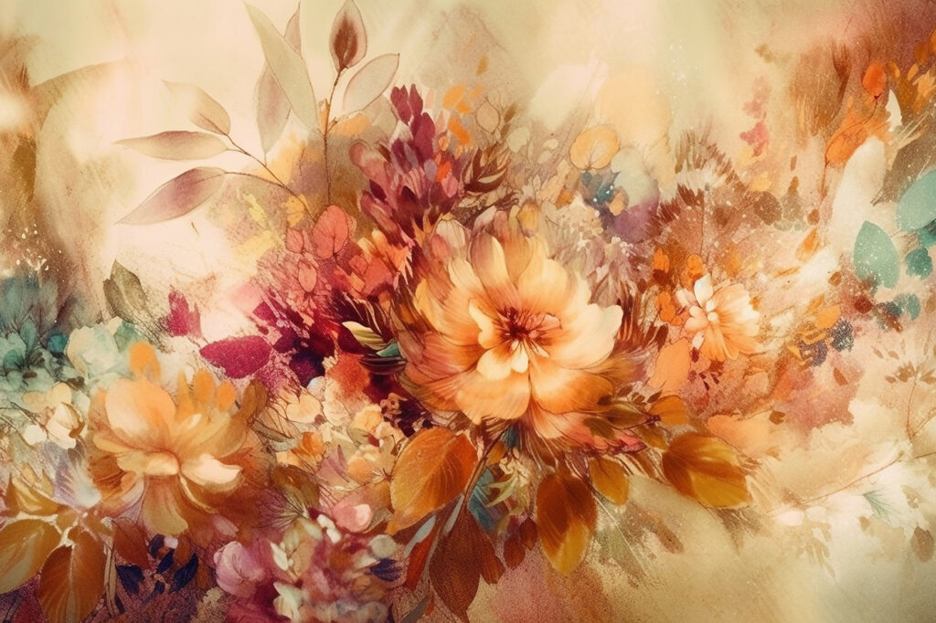 Pintura de flores Pintura de flores