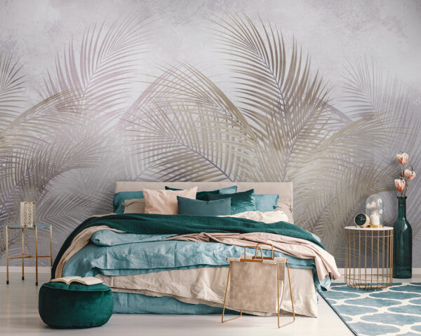 Group of palm leaves