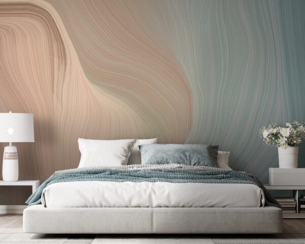 Soft waves of subtle color blends