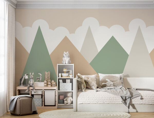 Fotomurales Fotomurales Cordillera con nubes (SKU: u95912)