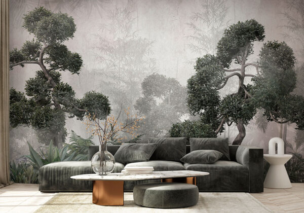 Grupo de árboles y plantas Grupo de árboles y plantas
