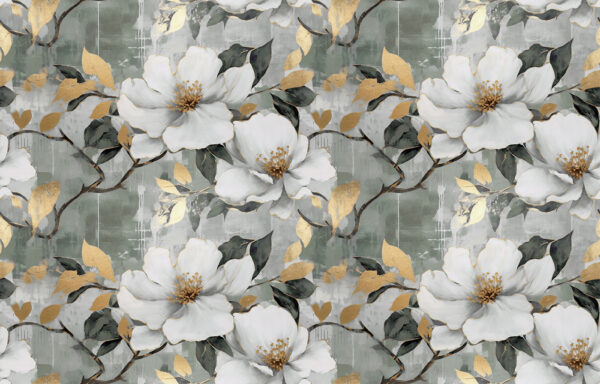 Delicadas flores sobre un fondo apagado Delicadas flores sobre un fondo apagado