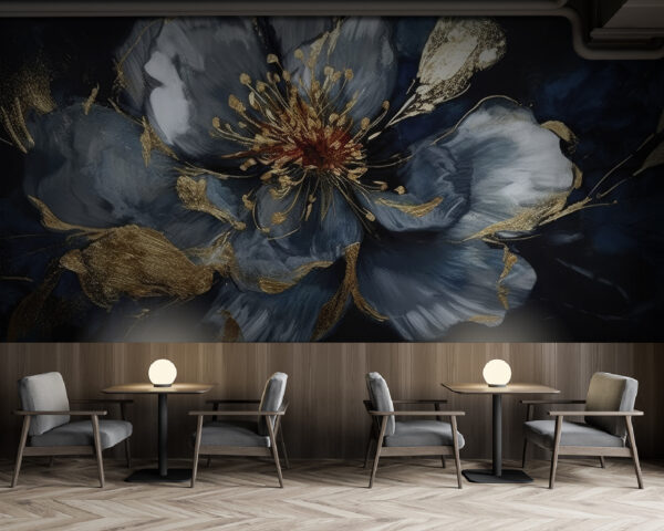 Painting of a flower Painting of a flower