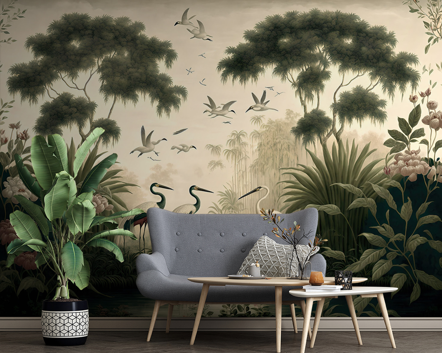 u95653pig4m - Pájaros en un río - tegory