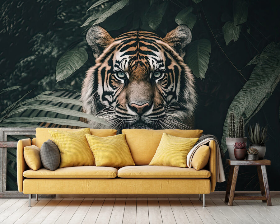 Tigre en la jungla