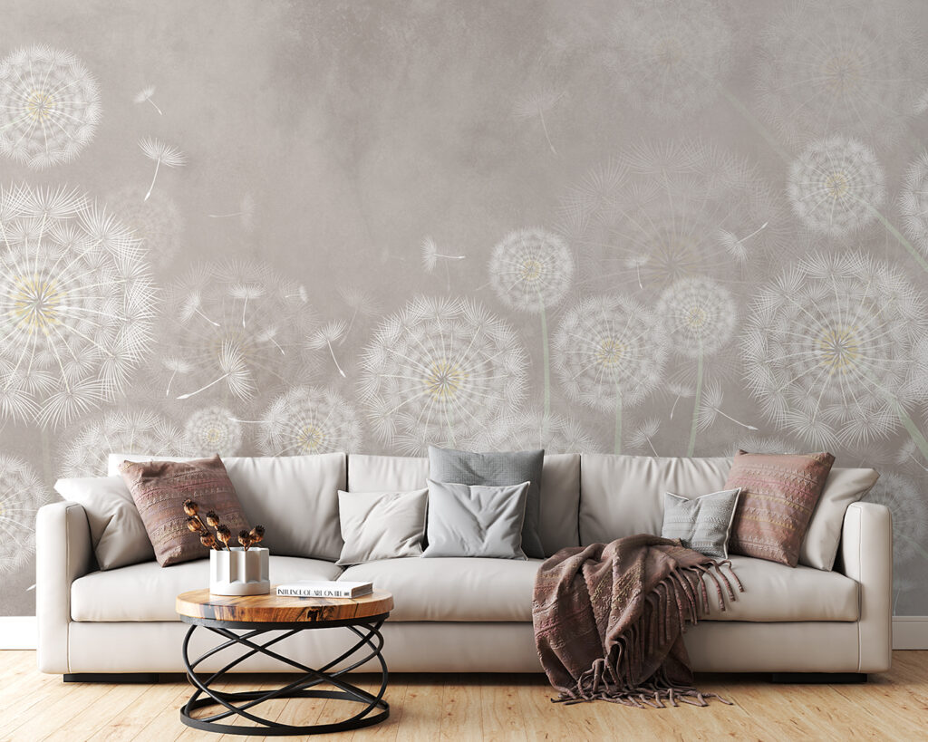 Group of dandelions