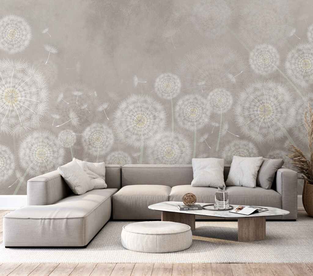 Group of dandelions