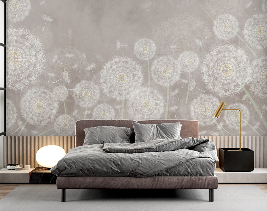 Group of dandelions