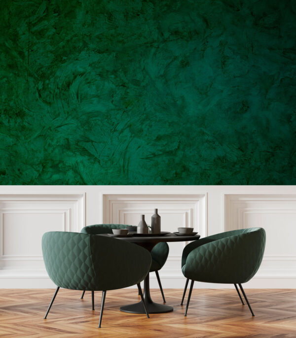 Pared verde con superficie rugosa Pared verde con superficie rugosa