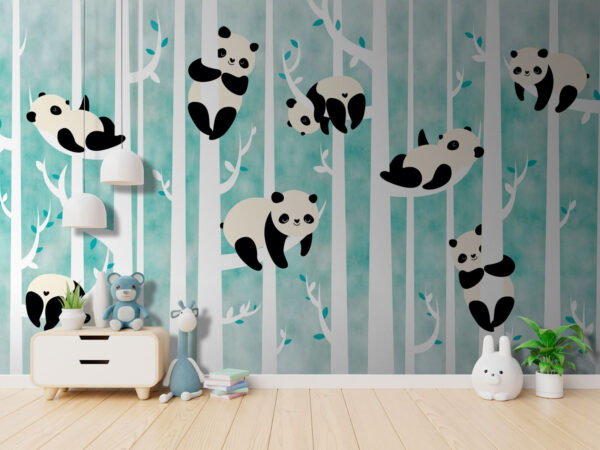 Pandas en un árbol Pandas en un árbol