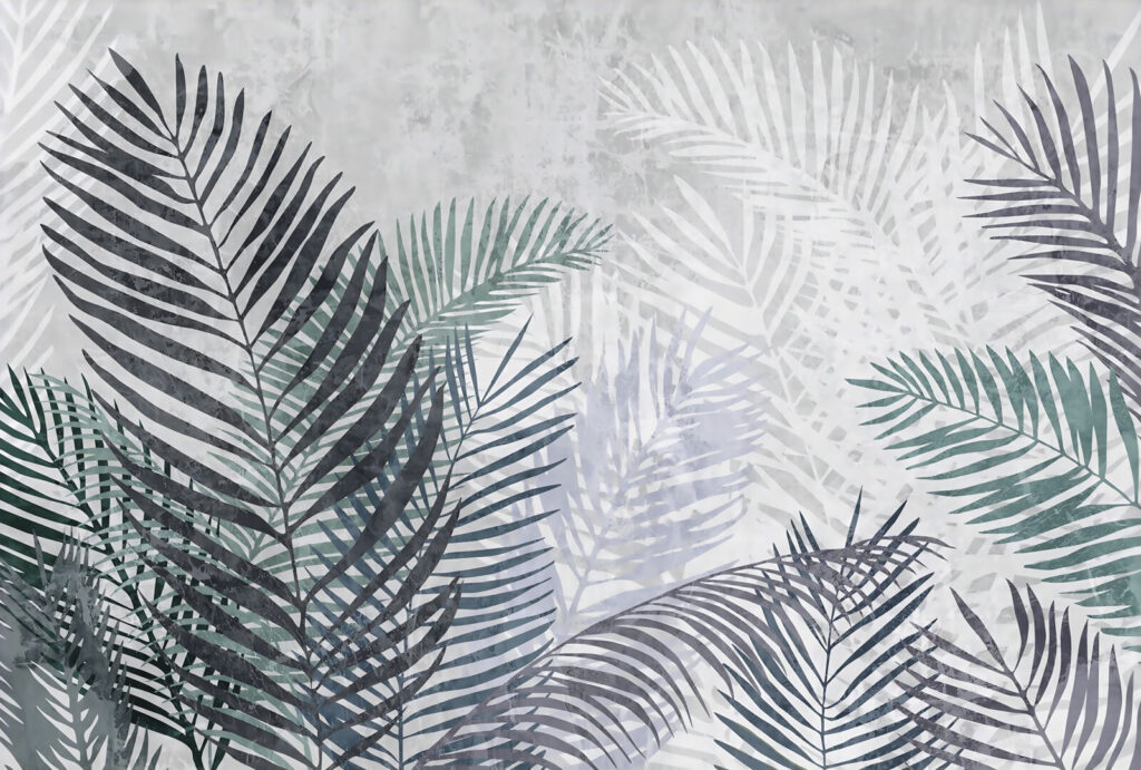 Elegant foliage in soft hues