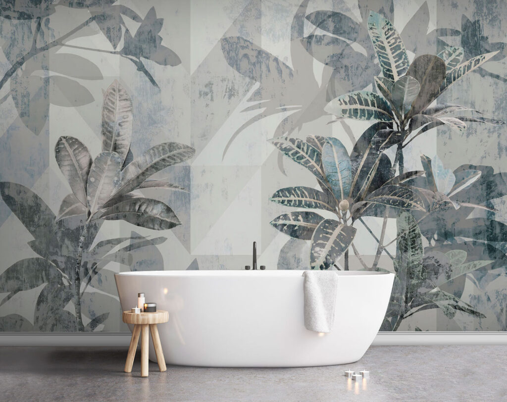 Elegant foliage in muted tones