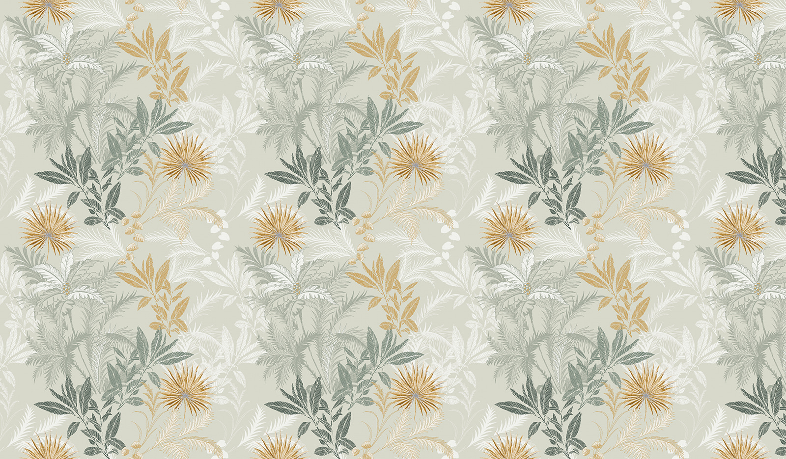 Un estampado de hojas y flores u94468p - Un estampado de hojas y flores - tegory