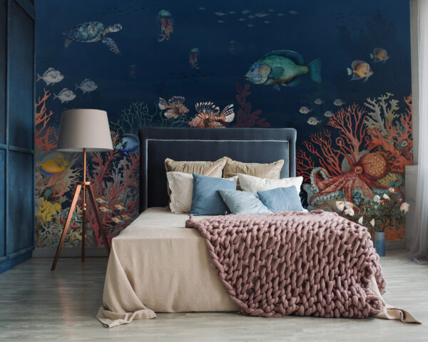 Vida marina con peces y corales u94467pib87 600x480 - Vida marina con peces y corales