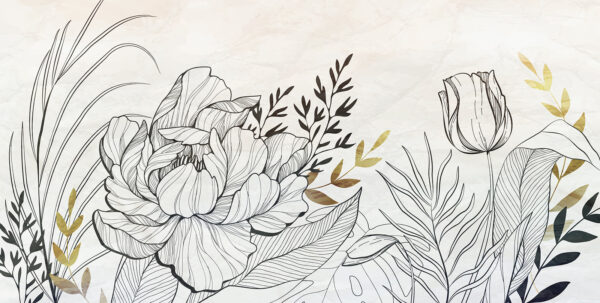 Dibujo de una flor Dibujo de una flor