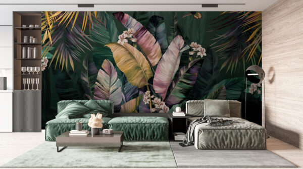 Pintura de una planta tropical Pintura de una planta tropical