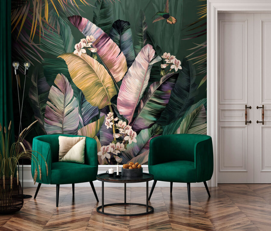 Pintura de una planta tropical Pintura de una planta tropical