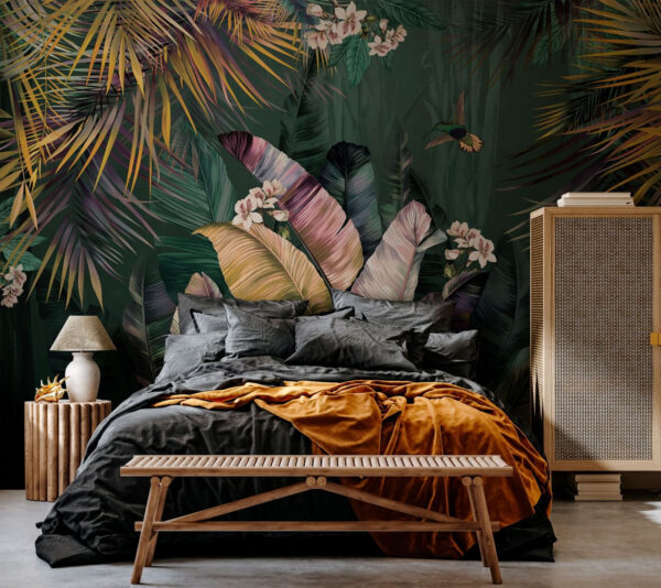 Pintura de una planta tropical Pintura de una planta tropical