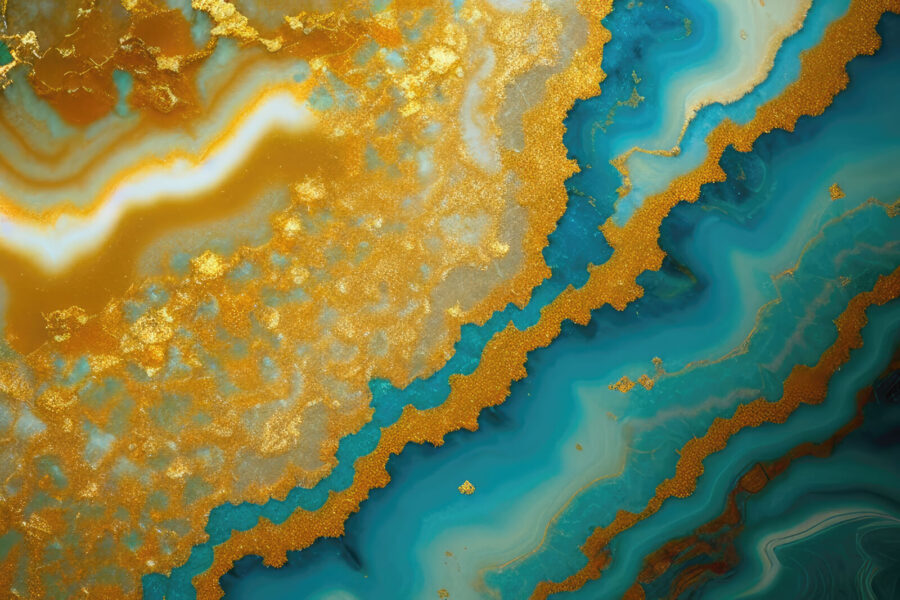 Motivos fluidos en colores vivos