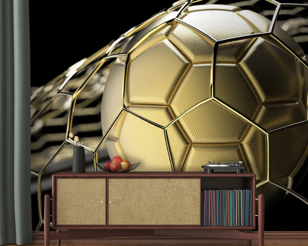 Balón de fútbol reluciente Balón de fútbol reluciente