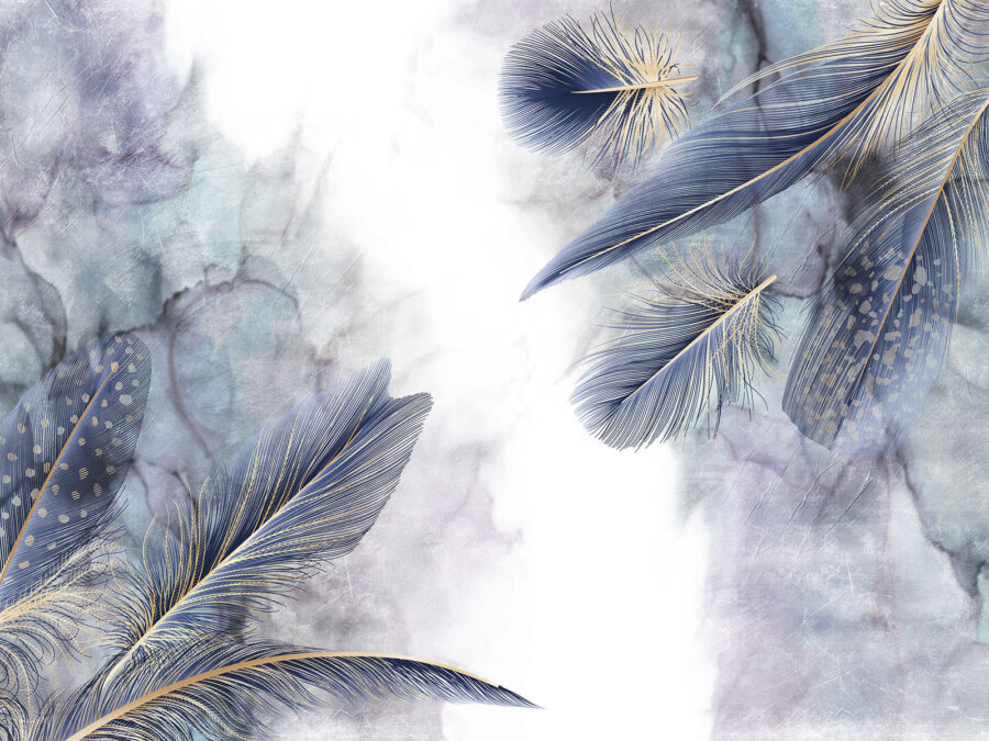 Las plumas etéreas danzan sobre la niebla