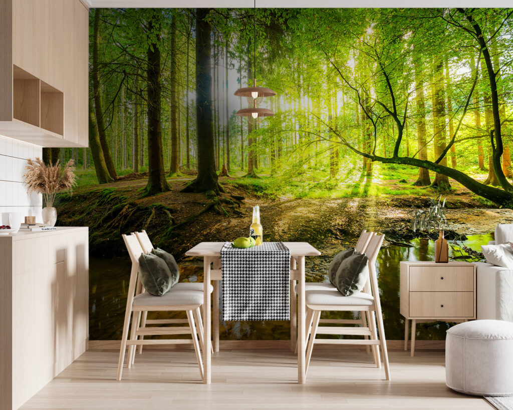 Stream in a forest