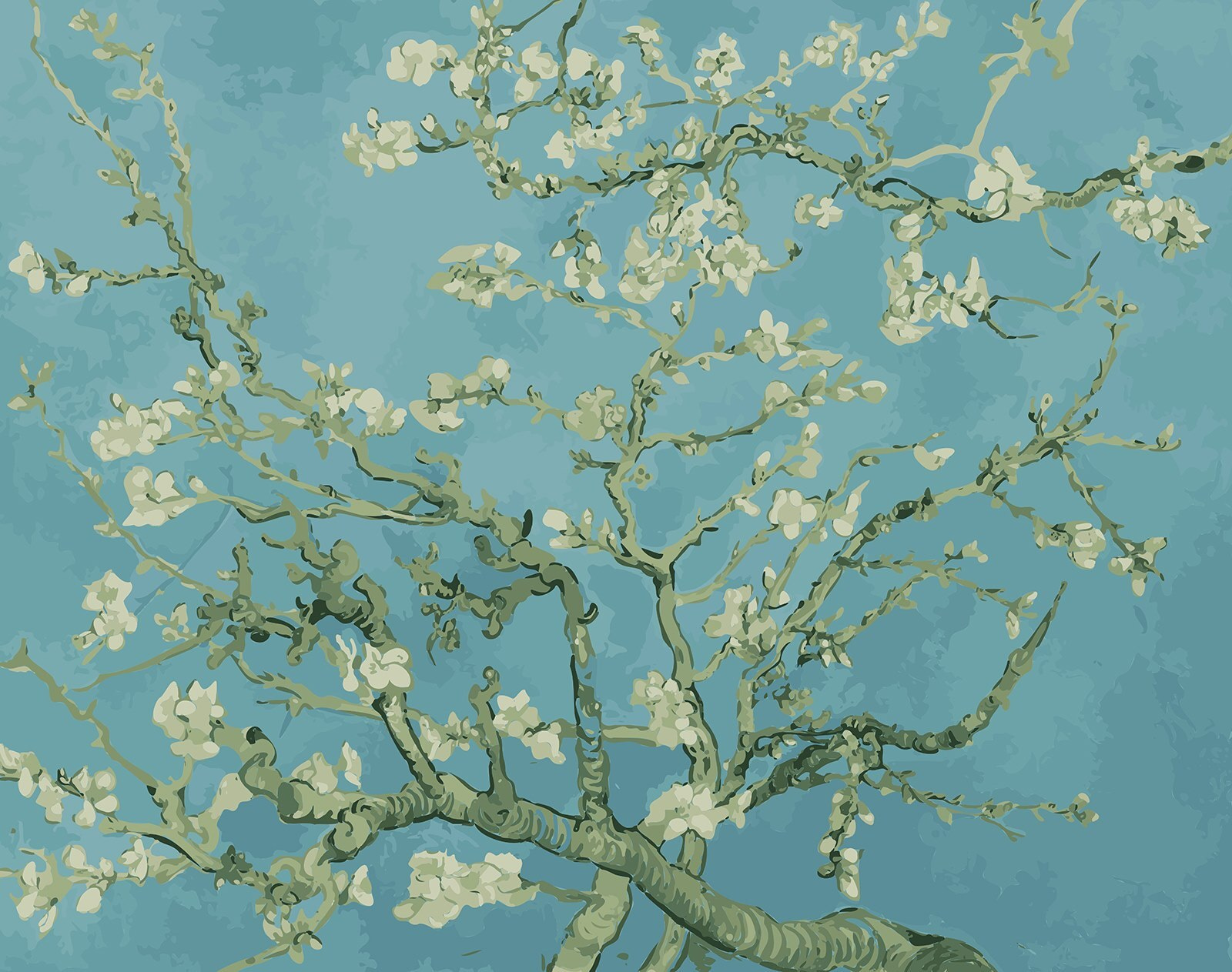 Tree with white flowers