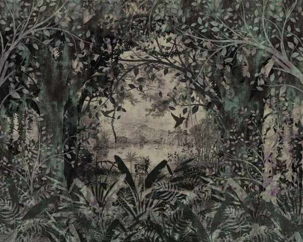 Pintura de árboles y plantas Pintura de árboles y plantas