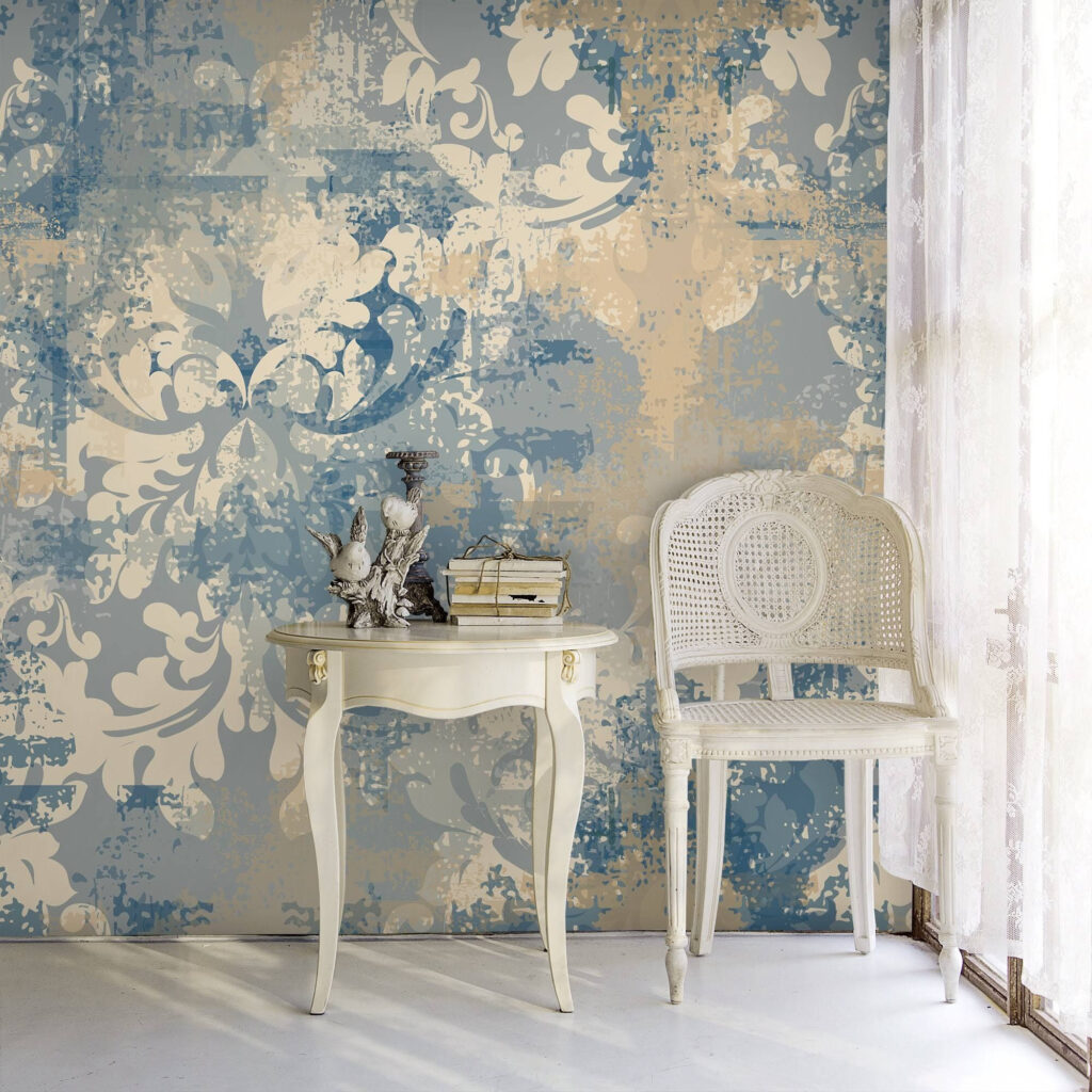 Elegant vintage floral pattern design