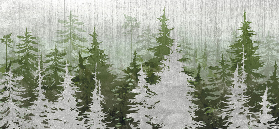Grupo de árboles en un bosque