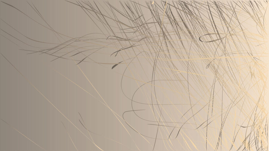 Líneas abstractas sobre un fondo suave