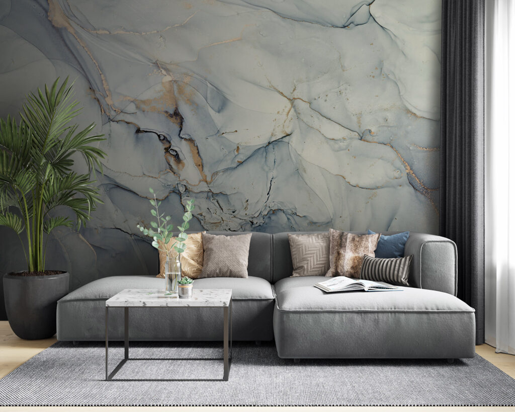 Soft hues in fluid abstract art Soft hues in fluid abstract art