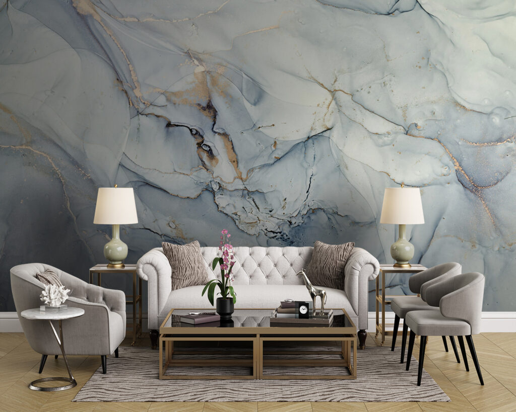 Soft hues in fluid abstract art Soft hues in fluid abstract art