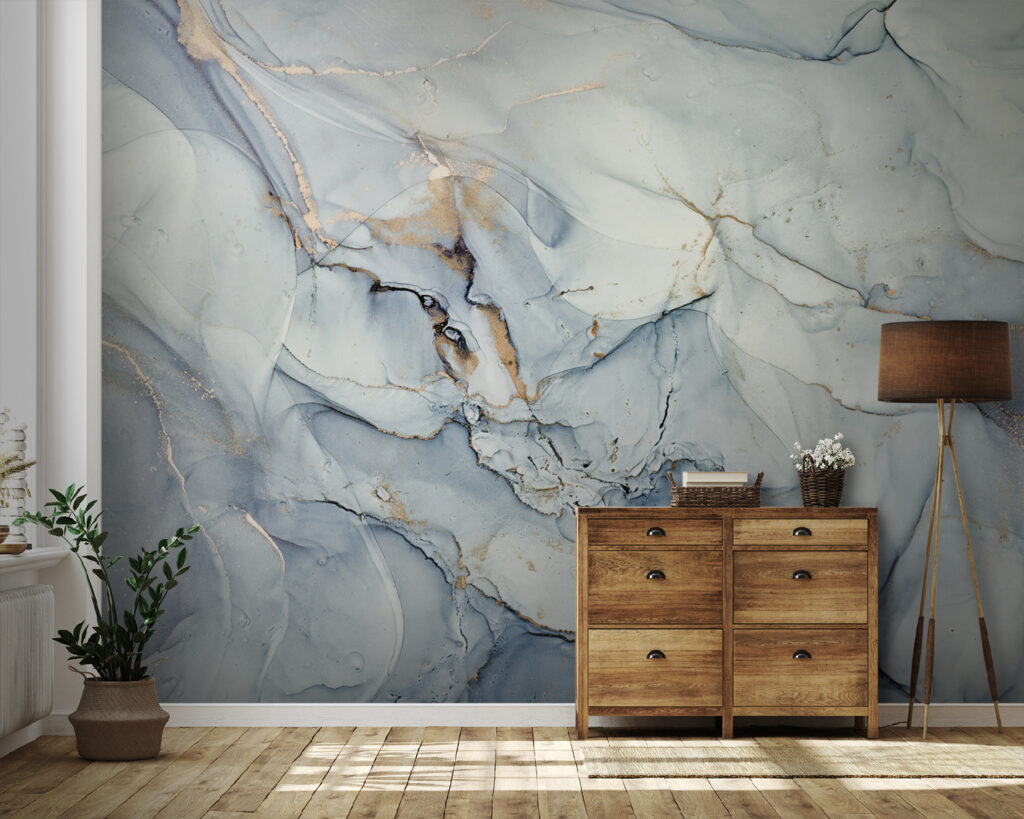 Soft hues in fluid abstract art Soft hues in fluid abstract art