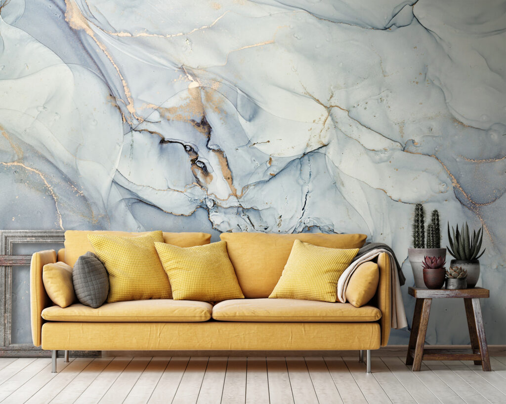 Soft hues in fluid abstract art Soft hues in fluid abstract art