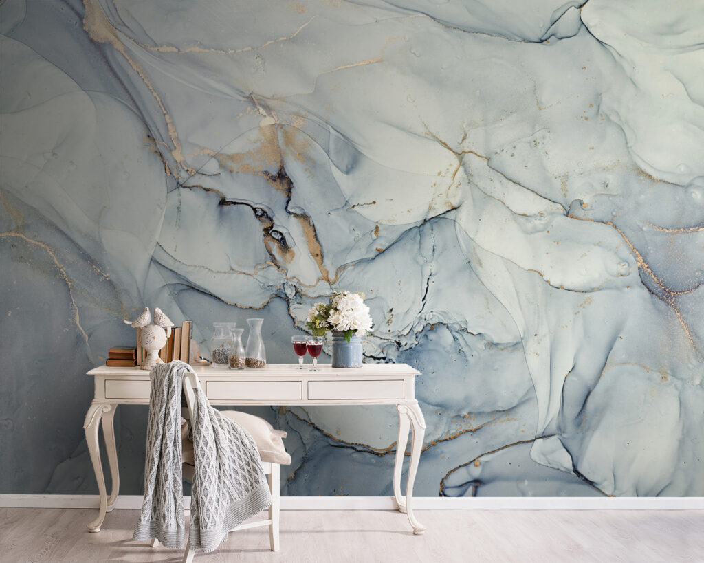 Soft hues in fluid abstract art Soft hues in fluid abstract art