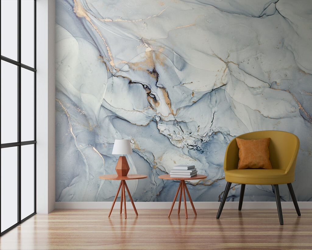 Soft hues in fluid abstract art Soft hues in fluid abstract art