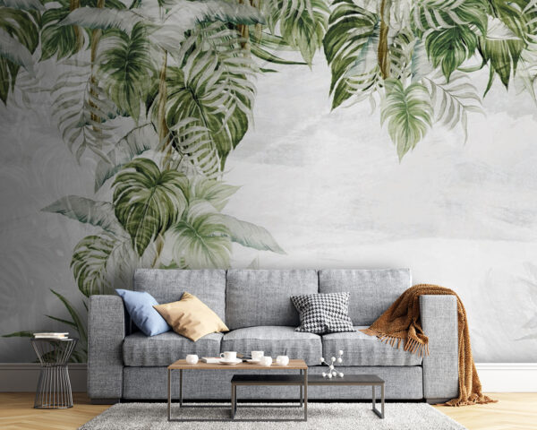 Pintura de una planta tropical Pintura de una planta tropical