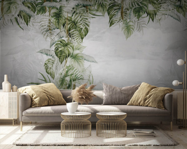 Pintura de una planta tropical Pintura de una planta tropical