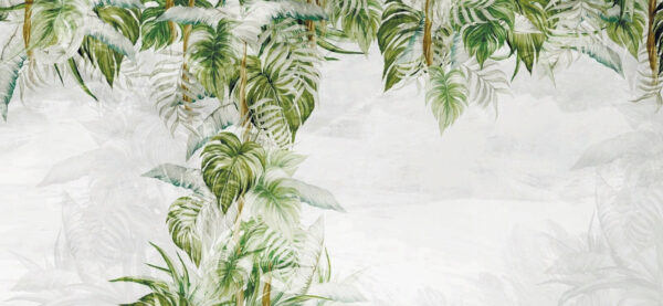Pintura de una planta tropical Pintura de una planta tropical