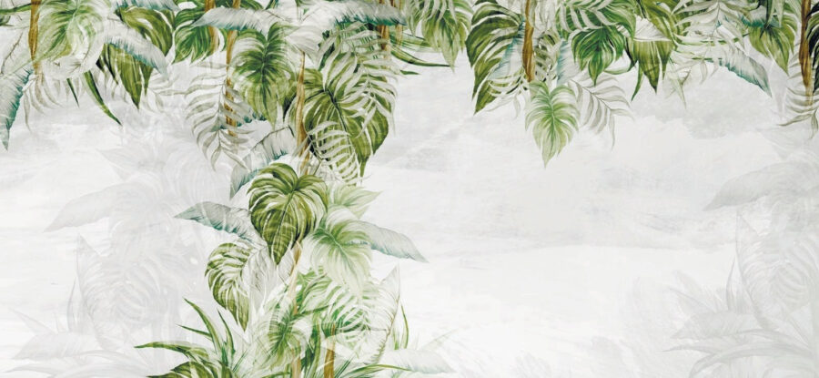 Pintura de una planta tropical Pintura de una planta tropical