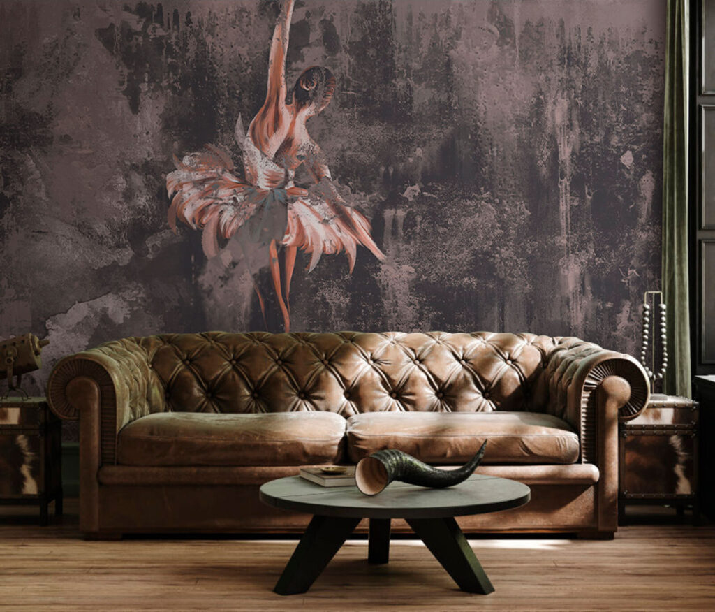 Painting of a woman dancing